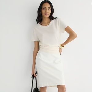 J. Crew No. 2 Pencil skirt in bi-stretch cotton blend size 12 NWT